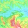 Mapa topográfico Esbayles, altitude, relevo