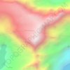 Mapa topográfico Mururata, altitude, relevo