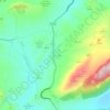 Mapa topográfico Puerto Lope, altitude, relevo