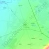 Mapa topográfico Gonghui, altitude, relevo