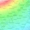 Mapa topográfico Padamara, altitude, relevo
