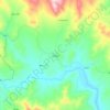Mapa topográfico Khalifan, Mahabad, altitude, relevo