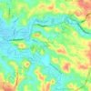 Mapa topográfico Ranomut, altitude, relevo