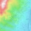 Mapa topográfico Subigna, altitude, relevo