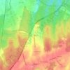 Mapa topográfico Telheiro, altitude, relevo