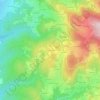 Mapa topográfico Malmenaide, altitude, relevo