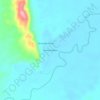 Mapa topográfico Nuevo Paraíso, altitude, relevo