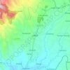 Mapa topográfico Jelbuk, altitude, relevo