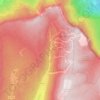 Mapa topográfico La Sure, altitude, relevo