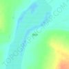 Mapa topográfico Diona, altitude, relevo