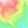Mapa topográfico Jang, altitude, relevo