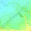 Mapa topográfico Kasokandel, altitude, relevo
