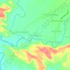 Mapa topográfico Muara Payang, altitude, relevo