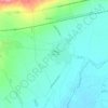 Mapa topográfico Valderrubio, altitude, relevo