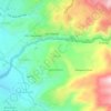 Mapa topográfico Yumina, altitude, relevo