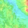 Mapa topográfico Le Pinier, altitude, relevo