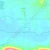 Mapa topográfico Tuskahoma, altitude, relevo