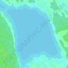 Mapa topográfico Skunk Bay, altitude, relevo