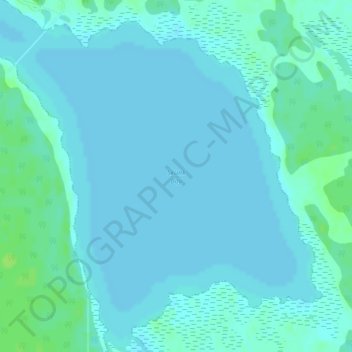 Mapa topográfico Skunk Bay, altitude, relevo