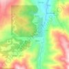 Mapa topográfico Imi N'Tala, altitude, relevo