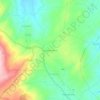 Mapa topográfico Granja dos Oleiros, altitude, relevo