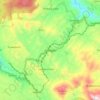 Mapa topográfico Kotagala, altitude, relevo