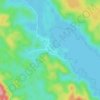 Mapa topográfico Silaguma, altitude, relevo