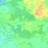 Mapa topográfico Keredo, altitude, relevo