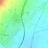 Mapa topográfico Campellos, altitude, relevo