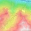 Mapa topográfico Bissorte, altitude, relevo