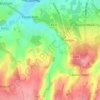 Mapa topográfico Nash, altitude, relevo