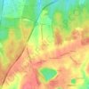 Mapa topográfico A-dos-Pretos, altitude, relevo