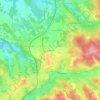 Mapa topográfico Gagnepas, altitude, relevo