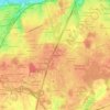Mapa topográfico Le Télégraphe, altitude, relevo