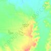 Mapa topográfico Sabana de Torres, altitude, relevo