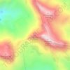 Mapa topográfico Dytiki Soufla, altitude, relevo