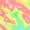 Mapa topográfico Tatasi, altitude, relevo