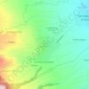 Mapa topográfico San Andrés Hueyacatitla, altitude, relevo
