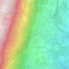 Mapa topográfico Ochiaz, altitude, relevo