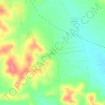 Mapa topográfico Zamka, altitude, relevo