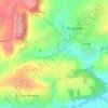 Mapa topográfico La Source, altitude, relevo