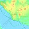 Mapa topográfico Somerleyton, altitude, relevo