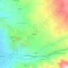 Mapa topográfico Marian, altitude, relevo