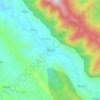 Mapa topográfico Pasang, altitude, relevo