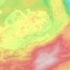 Mapa topográfico Vésigneux, altitude, relevo