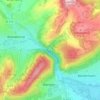 Mapa topográfico Kronthal, altitude, relevo
