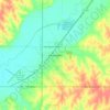 Mapa topográfico Shenandoah, altitude, relevo