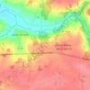 Mapa topográfico Le Montcel, altitude, relevo