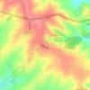 Mapa topográfico Winceby, altitude, relevo