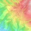 Mapa topográfico Pommarède, altitude, relevo